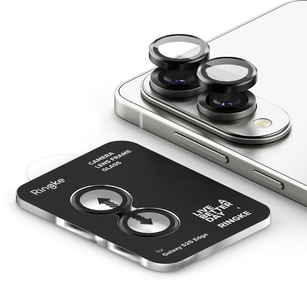 RINGKE CAMERA FRAME PROTECTOR GALAXY S25 EDGE BLACK - Image 3