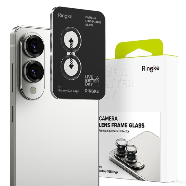 OSŁONA APARATU RINGKE CAMERA FRAME PROTECTOR GALAXY S25 EDGE BLACK