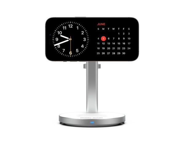 Mobile Origin Qi2 PowerStand  3in1 with GAN adapter 35W White/Silver (PWSTQ2-31-WHT) - Image 10
