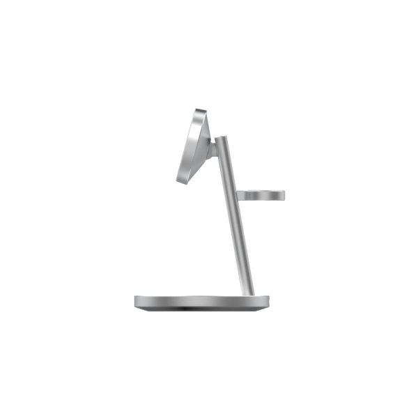 Mobile Origin Qi2 PowerStand  3in1 with GAN adapter 35W White/Silver (PWSTQ2-31-WHT) - Image 12