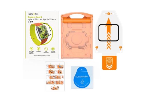 Mobile Origin Screen Guard Hybrid film - Apple Watch 10 42mm (SGA-AW42) - Image 4