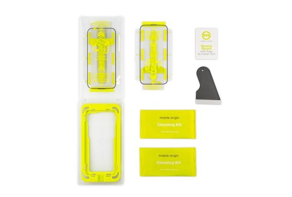 Mobile Origin Screen Guard with easy applicator 2 pack-Apple iPhone 16 (SGA-F-i16-2pk) - Image 6