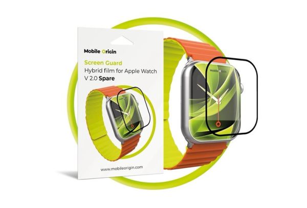 Mobile Origin Screen Guard Spare Hybrid film - Apple Watch 10 42mm (SGA-SP-AW42) - Image 3