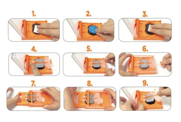 Mobile Origin Screen Guard Spare Hybrid film - Apple Watch 10 42mm (SGA-SP-AW42) - Image 9