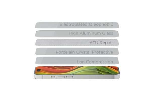 Mobile Origin Orange Screen Guard Spare Glass iPhone 12 Pro/12 (SGA-SP-i12Pro) - Image 6
