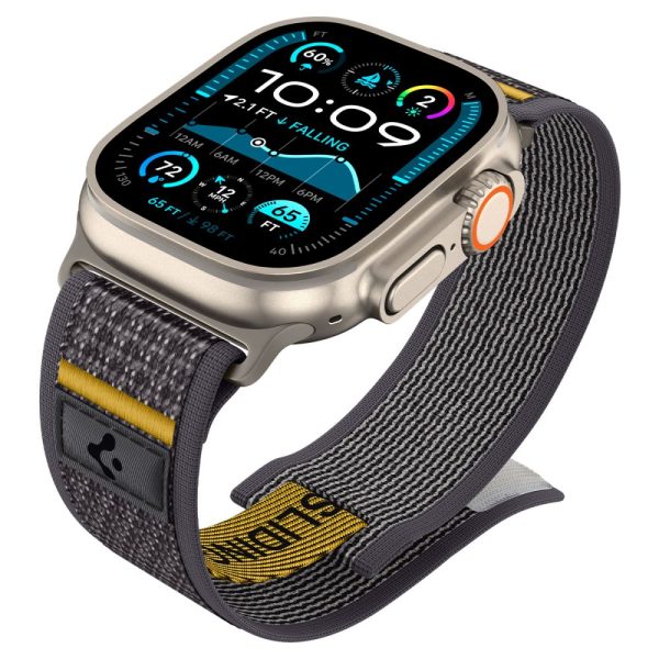 SPIGEN ATHLEX AIR-APPLE WATCH (44/45/46/49 MM) ACTIVE GRAY (AMP09034) - Image 9