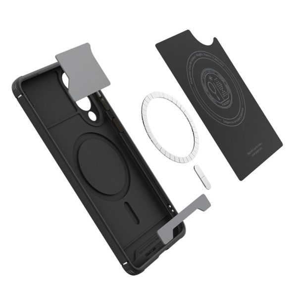 Spigen Core Armor MagSafe matte black-Samsung Galaxy S25 Edge (ACS09406) - Image 8