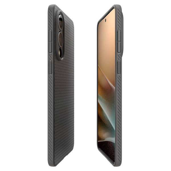 Spigen Liquid Air marble gray-Samsung Galaxy S25 Edge (ACS09421) - Image 8