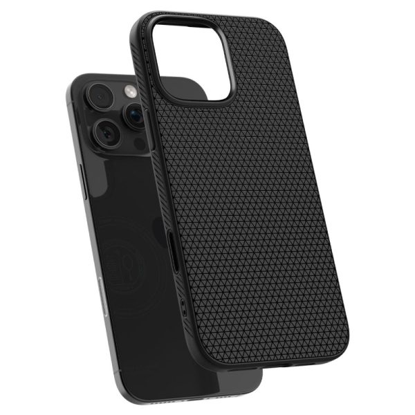 SPIGEN LIQUID AIR ”T” MAG MAGSAFE-APPLE IPHONE 16 PRO MAX MATTE BLACK (ACS09114) - Image 9