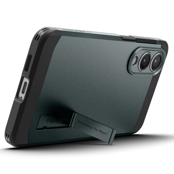 Spigen Tough Armor MagSafe abyss green-Samsung Galaxy S25 Edge (ACS09424) - Image 9