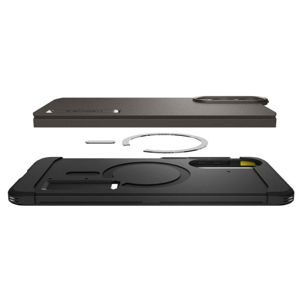 Spigen Tough Armor MagSafe gunmetal-Samsung Galaxy S25 Edge (ACS09423) - Image 8