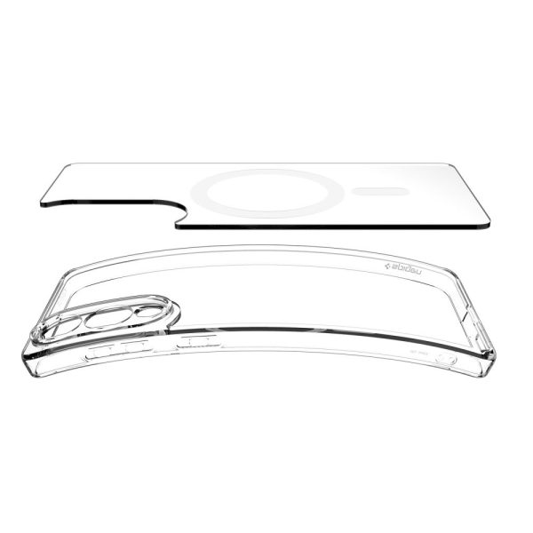 Spigen Ultra Hybrid MagSafe clear white-Samsung Galaxy S25 Edge (ACS09418) - Image 6