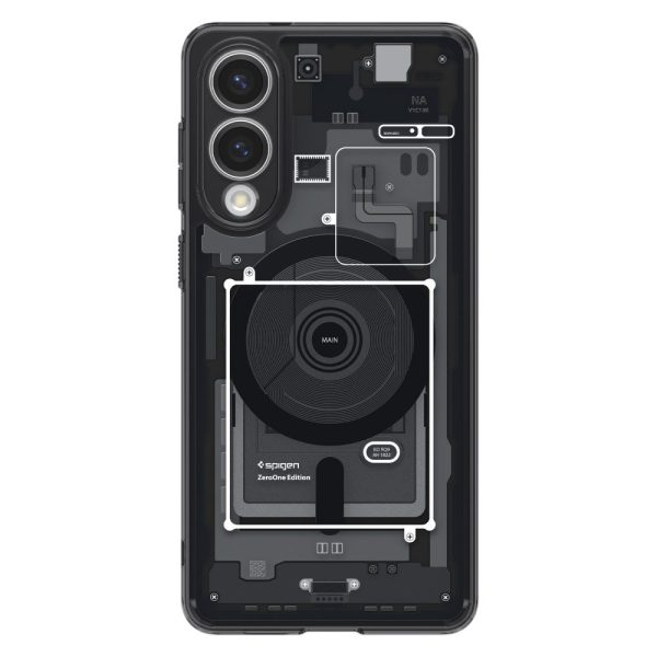 Spigen Ultra Hybrid MagSafe zero one black-Samsung Galaxy S25 Edge (ACS09415) - Image 2
