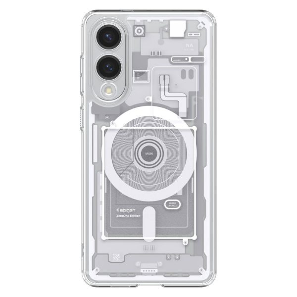 Spigen Ultra Hybrid MagSafe zero one white-Samsung Galaxy S25 Edge (ACS09417) - Image 2