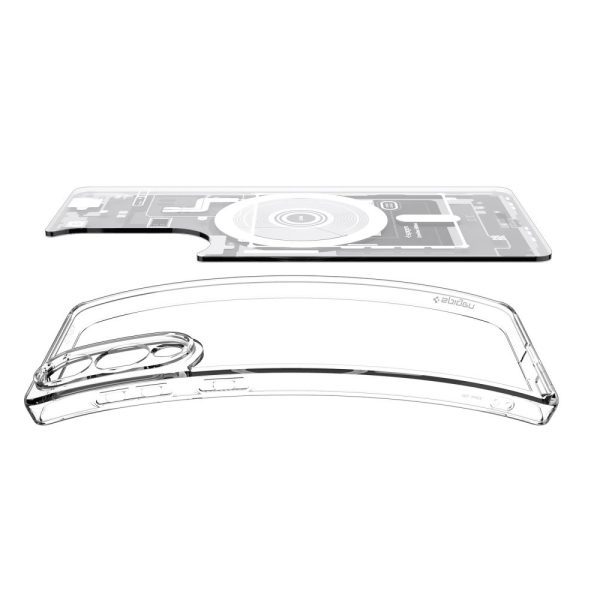 Spigen Ultra Hybrid MagSafe zero one white-Samsung Galaxy S25 Edge (ACS09417) - Image 6