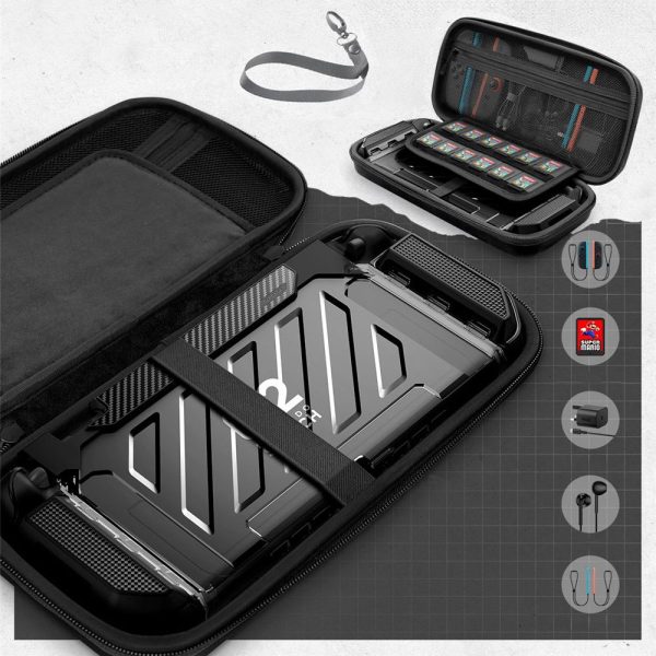 SUPCASE CARRYING PLUS NINTENDO SWITCH 2 BLACK - Image 4