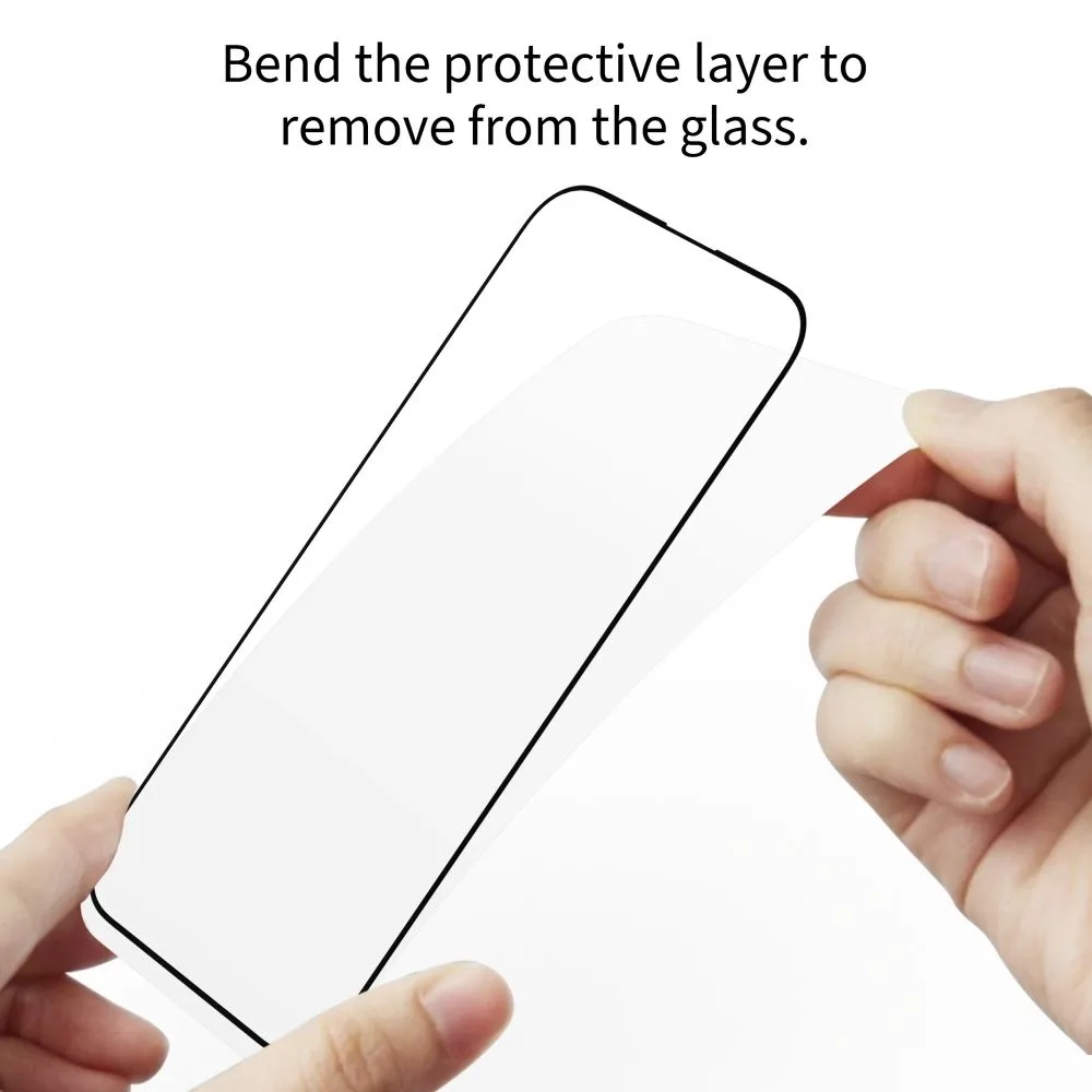 Τζάμι Προστασίας Samsung Galaxy S25 Edge Tech-Protect Glass Fit+ 2-Pack Black - Image 2