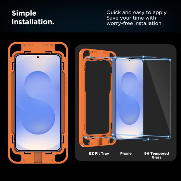 TECH-PROTECT QUICK SET+ 2-PACK-SAMSUNG GALAXY S25+ PLUS CLEAR - Image 3