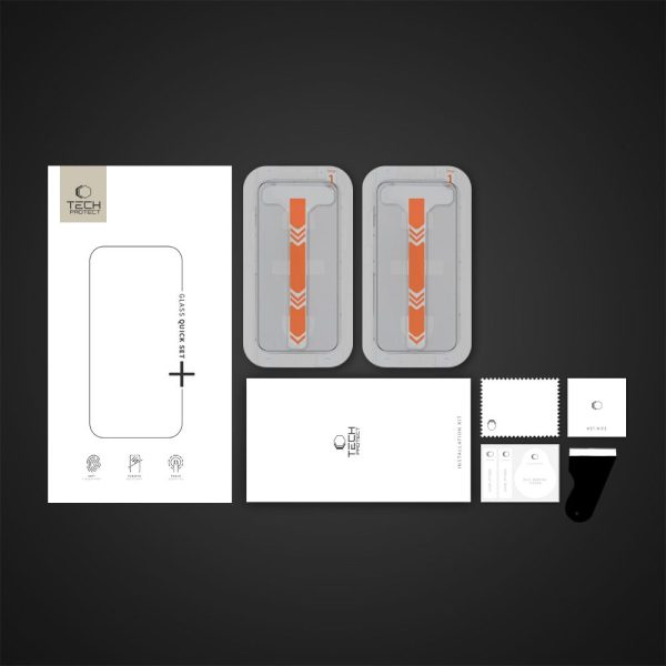 TECH-PROTECT QUICK SET+ 2-PACK-SAMSUNG GALAXY S25+ PLUS CLEAR - Image 6