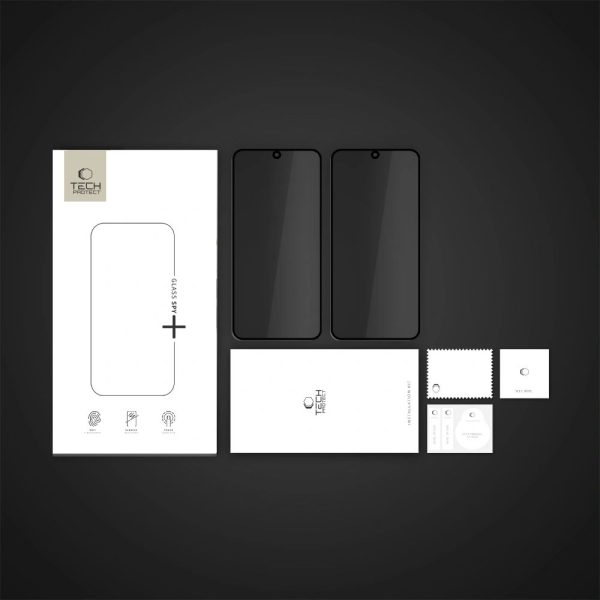 TECH-PROTECT GLASS SPY+ 2-PACK-SAMSUNG GALAXY S25 EDGE PRIVACY - Image 6