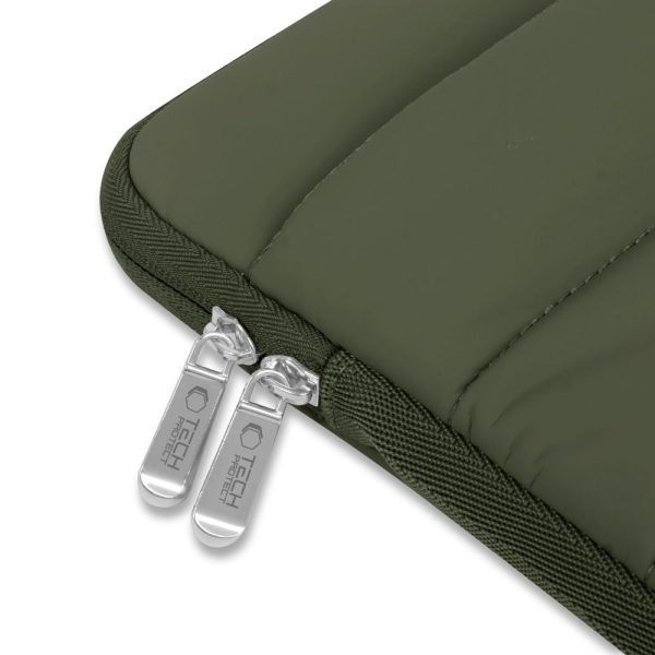 TECH-PROTECT FLUFFY LAPTOP 13-14 ARMY GREEN - Image 5