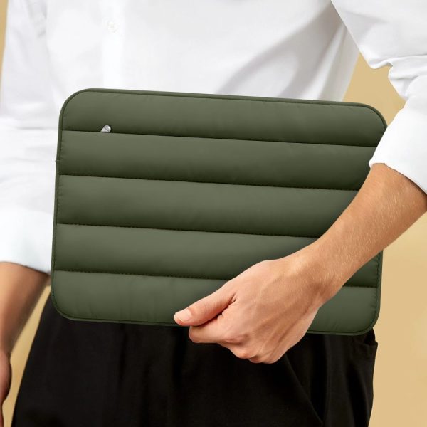 TECH-PROTECT FLUFFY LAPTOP 13-14 ARMY GREEN - Image 10