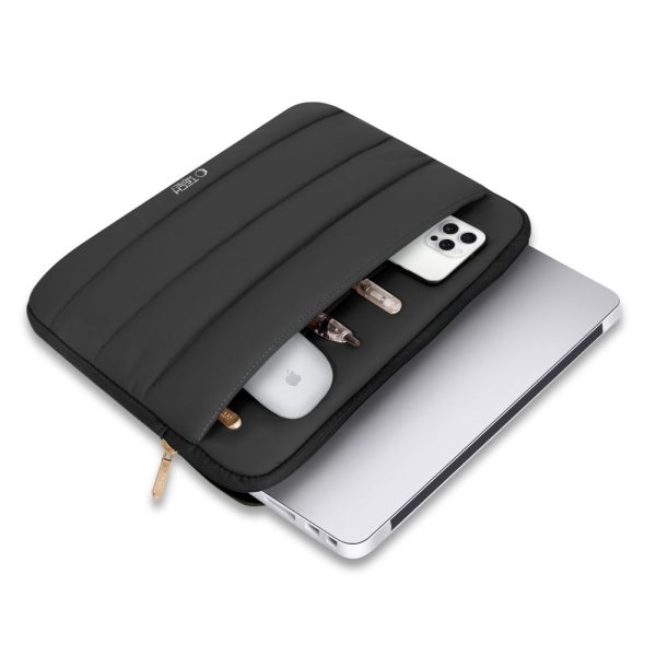 TECH-PROTECT FLUFFY LAPTOP 13-14 BLACK - Image 4