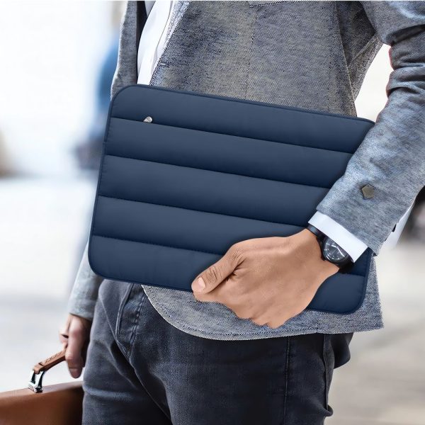 TECH-PROTECT FLUFFY LAPTOP 13-14 NAVY BLUE - Image 13