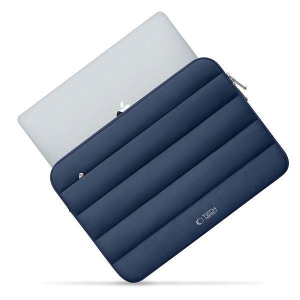 TECH-PROTECT FLUFFY LAPTOP 13-14 NAVY BLUE - Image 6
