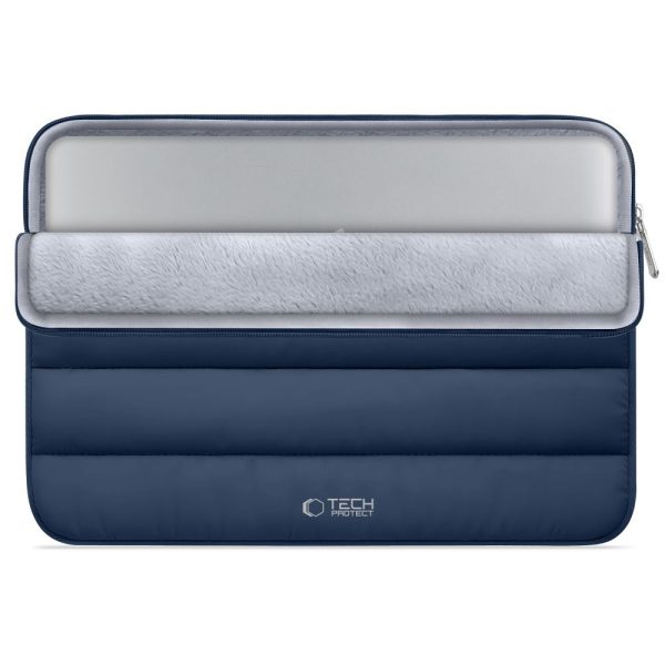 TECH-PROTECT FLUFFY LAPTOP 13-14 NAVY BLUE - Image 8