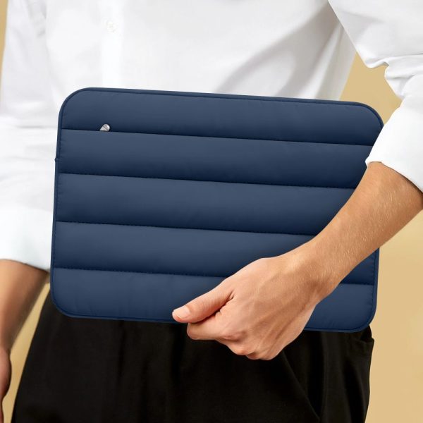 TECH-PROTECT FLUFFY LAPTOP 13-14 NAVY BLUE - Image 10
