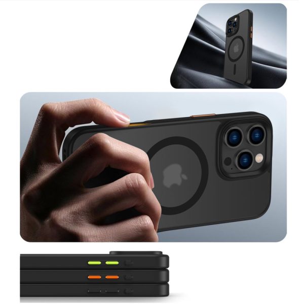 TECH-PROTECT MAGMAT XT 3-SET MAGSAFE IPHONE 16 PRO MATTE BLACK - Image 3