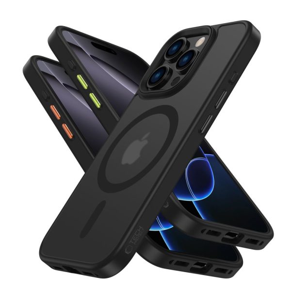TECH-PROTECT MAGMAT XT 3-SET MAGSAFE IPHONE 16 PRO MAX MATTE BLACK - Image 2