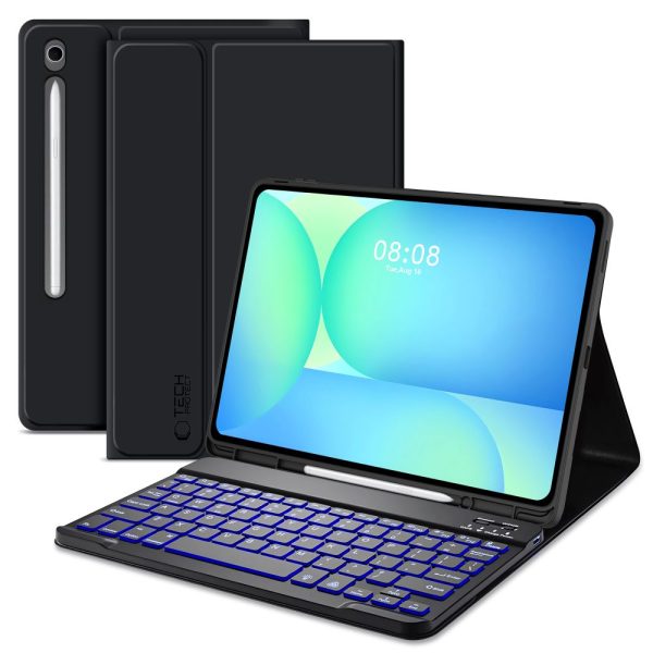 TECH-PROTECT SC PEN + KEYBOARD-SAMSUNG GALAXY TAB S10 FE+ PLUS 13.1 X620 / X626B BLACK - Image 2