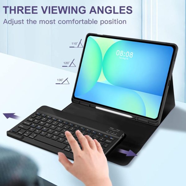 TECH-PROTECT SC PEN + KEYBOARD-SAMSUNG GALAXY TAB S10 FE+ PLUS 13.1 X620 / X626B BLACK - Image 8