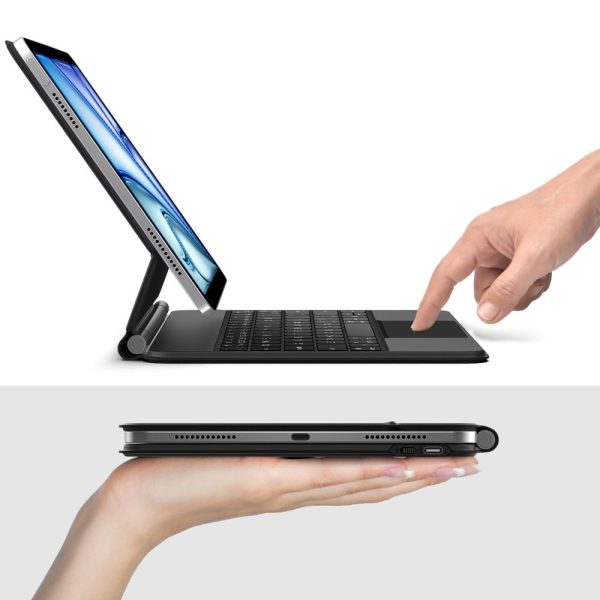 TECH-PROTECT SMARTCASE MAGNETIC + KEYBOARD IPAD AIR 10.9” 4 / 5 / 2020-2022 / 11” 6 / 7 / 2024-2025 BLACK - Image 9