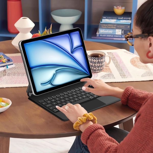 TECH-PROTECT SMARTCASE MAGNETIC + KEYBOARD IPAD AIR 10.9” 4 / 5 / 2020-2022 / 11” 6 / 7 / 2024-2025 BLACK - Image 10