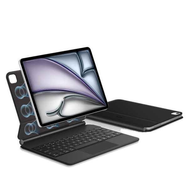 TECH-PROTECT SMARTCASE MAGNETIC + KEYBOARD IPAD PRO 12.9” 4 / 5 / 6 / 2020-2022 / AIR 13” 1 / 2 / 2024-2025 BLACK - Image 4