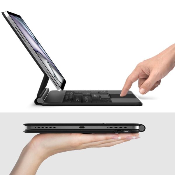 TECH-PROTECT SMARTCASE MAGNETIC + KEYBOARD IPAD PRO 12.9” 4 / 5 / 6 / 2020-2022 / AIR 13” 1 / 2 / 2024-2025 BLACK - Image 9