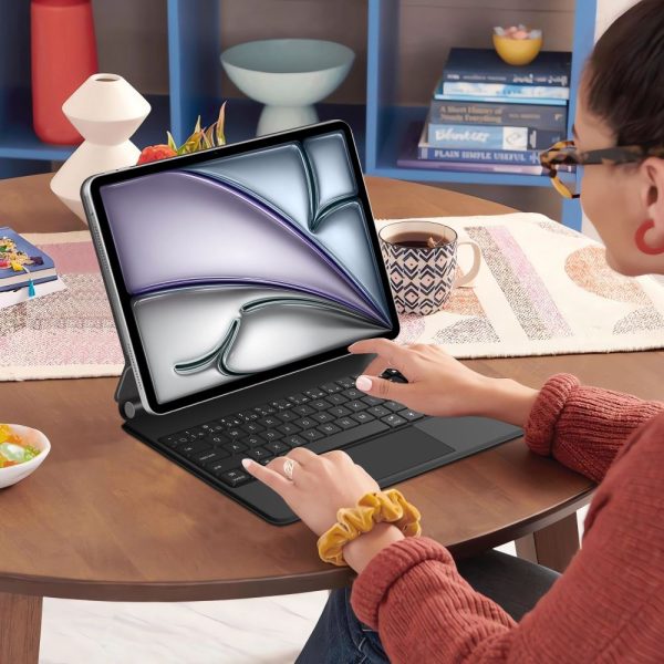 TECH-PROTECT SMARTCASE MAGNETIC + KEYBOARD IPAD PRO 12.9” 4 / 5 / 6 / 2020-2022 / AIR 13” 1 / 2 / 2024-2025 BLACK - Image 10