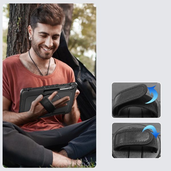 TECH-PROTECT SOLID-SAMSUNG GALAXY TAB S10 FE+ PLUS 13.1 X620 / X626B BLACK - Image 7