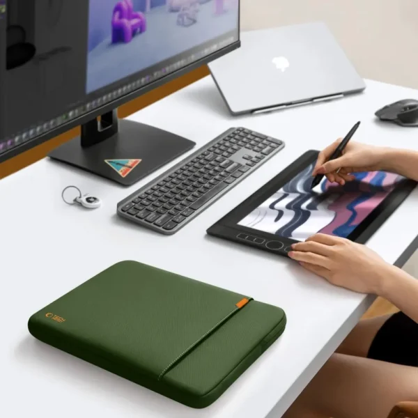 Θήκη Laptop 13-14" Tech-Protect Defender Army Green - Image 11