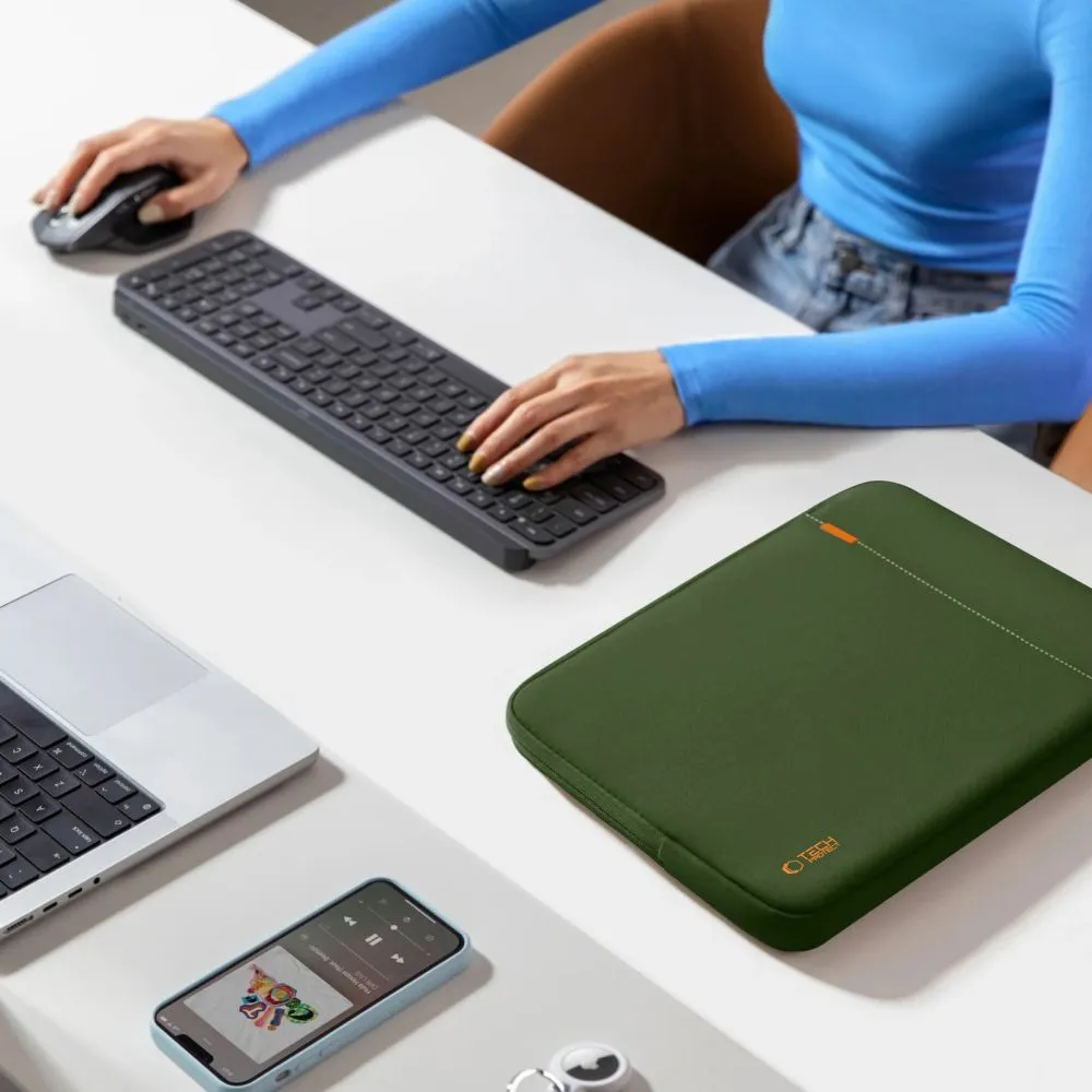 Θήκη Laptop 15-16" Tech-Protect Defender Army Green - Image 2