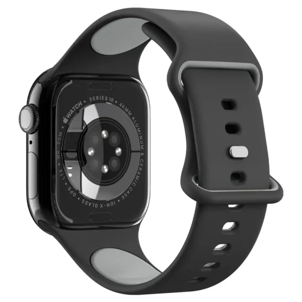 Spigen Nano Pop Band Black Sesame - Apple Watch 49mm/46mm/45mm/44mm (AMP09321) - Image 9