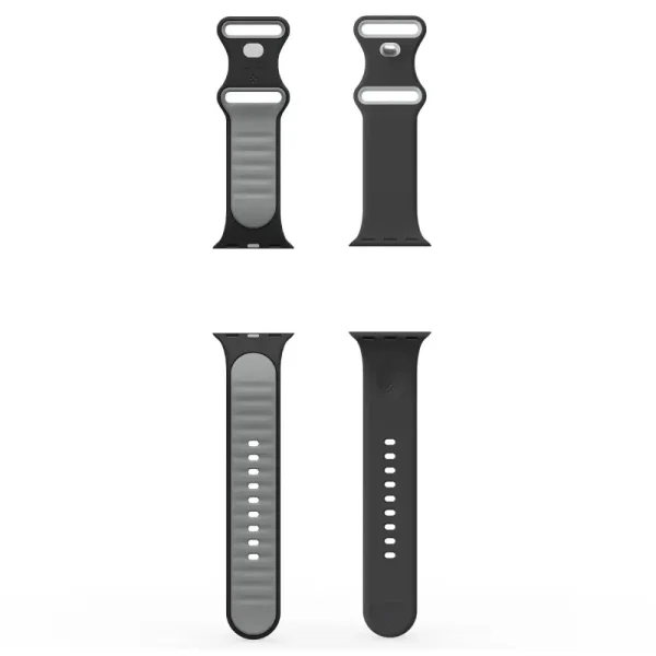 Spigen Nano Pop Band Black Sesame - Apple Watch 49mm/46mm/45mm/44mm (AMP09321) - Image 8