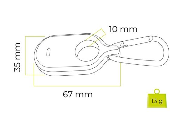 Mobile Origin Samsung SmartTag2 Case black (MO-SST2-BLK) - Image 8