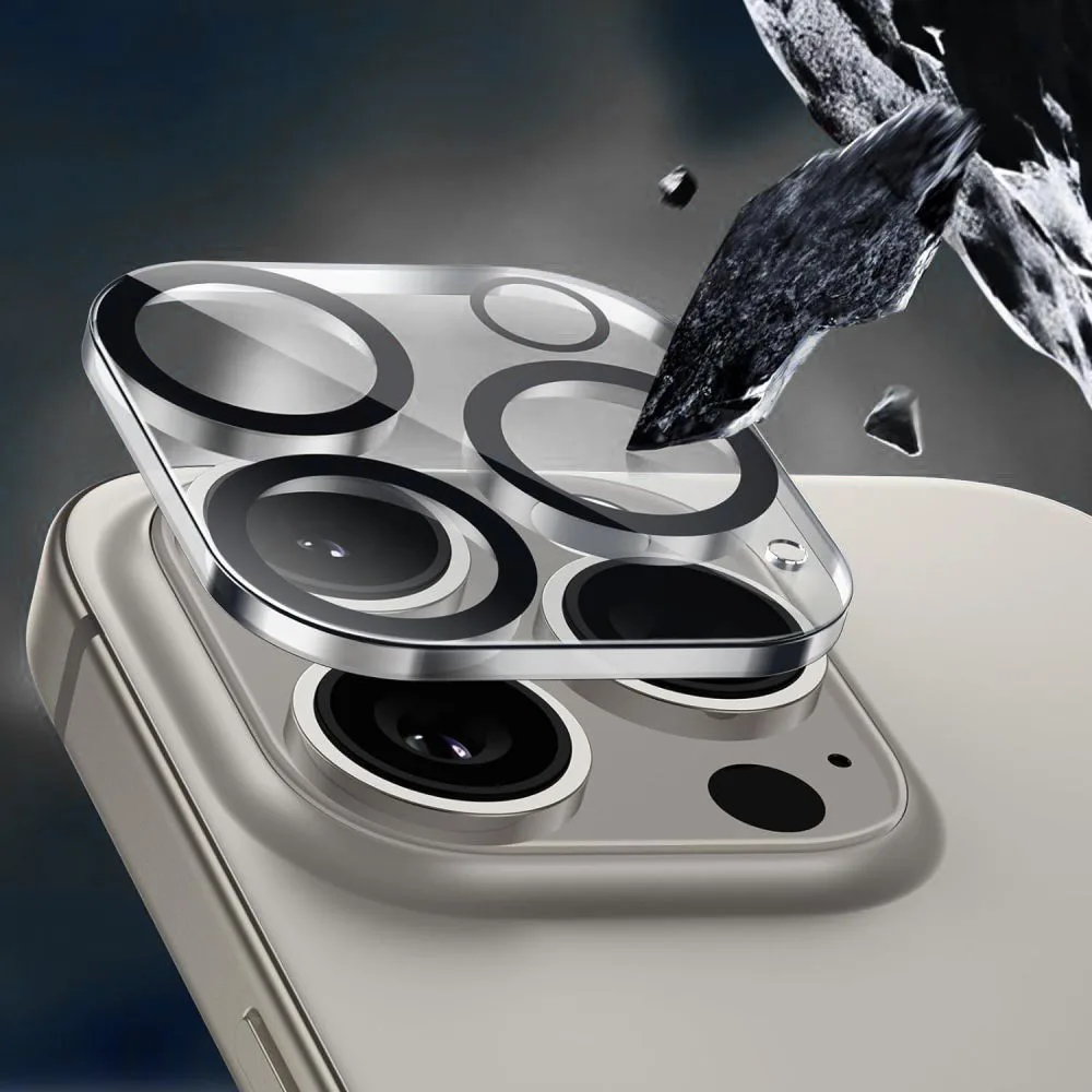 Προστασία Κάμερας iPhone 14 / 14 Plus / 15 / 15 Plus Tech-Protect Cam Fit+ Clear - Image 2