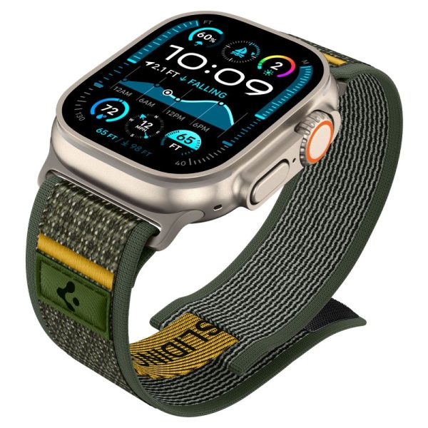 SPIGEN ATHLEX AIR-APPLE WATCH (44/45/46/49 MM) ACTIVE GREEN (AMP09035) - Image 9