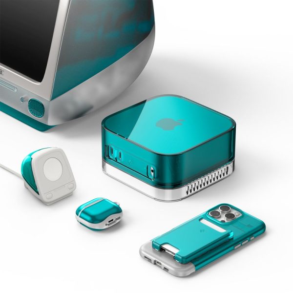 SPIGEN CLASSIC C1 APPLE WATCH CHARGER STAND BONDI BLUE (AMP09339) - Image 11