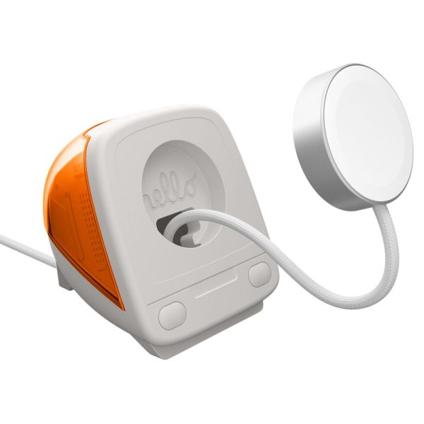 SPIGEN CLASSIC C1 APPLE WATCH CHARGER STAND TANGERINE (AMP09342) - Image 8